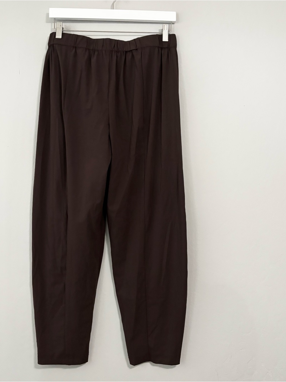 RUTI The Wide Ish Chocolate Brown Trousers Pants - Picture 8 of 10